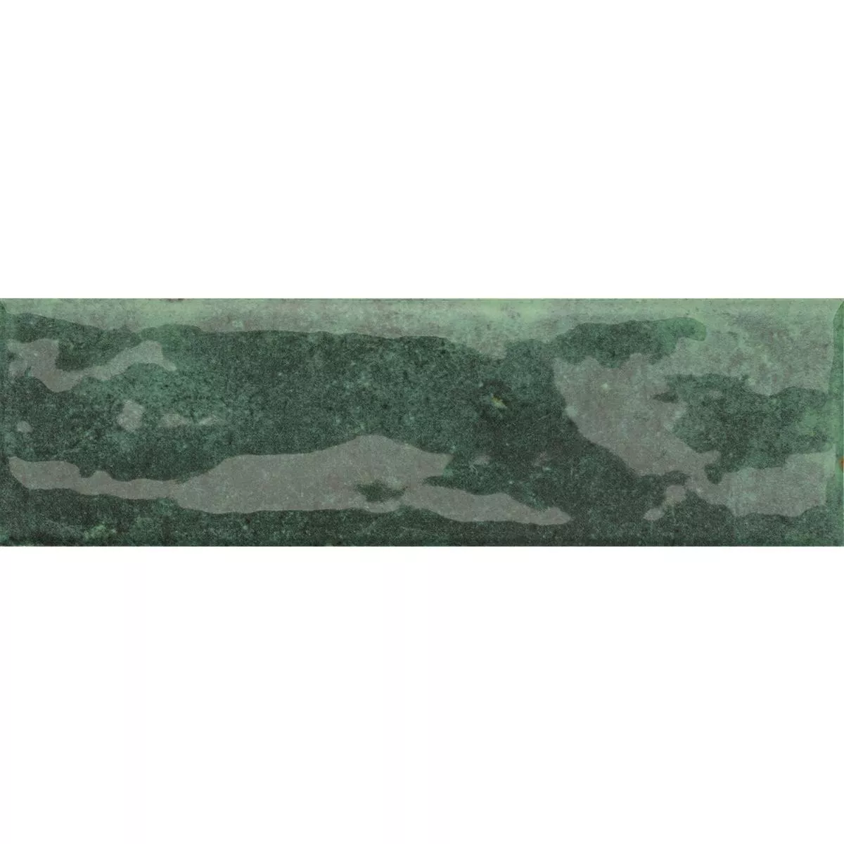 Próbka Płytki Ścienne Arosa Błyszczący Karbowany Szmaragdowo-Zielony 6x25cm