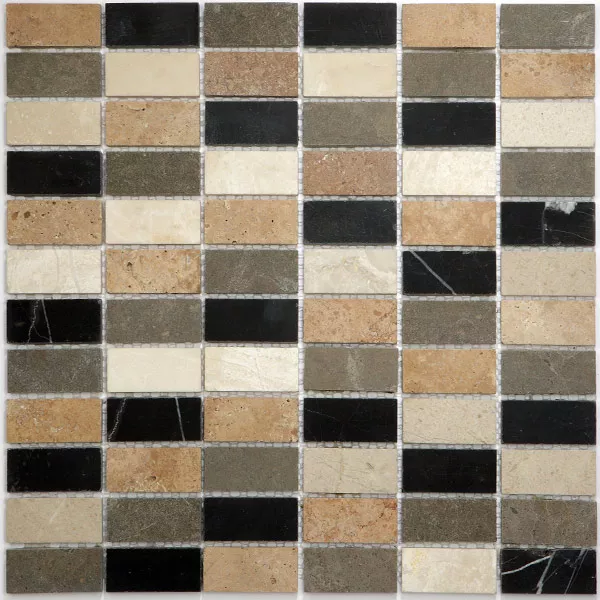 Mozaika Marmur 23x48x8mm Athen Multicolor