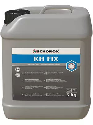 Grunt Gotowy do użycia klej na bazie żywicy syntetycznej Schönox KH FIX, dyspersja 5 kg