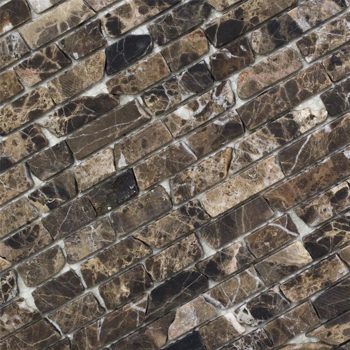 Próbka Marmurowa Mozaika Plytka Z Naturalnego Kamienia Bali Castanao