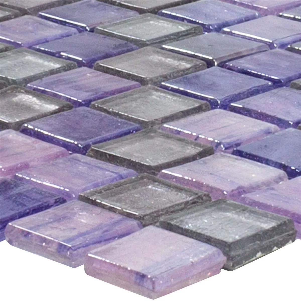 Mozaiki Szklana Płytki Edessa Purpurowy Mix Mozaiki Szklana Płytki Edessa Purpurowy Mix