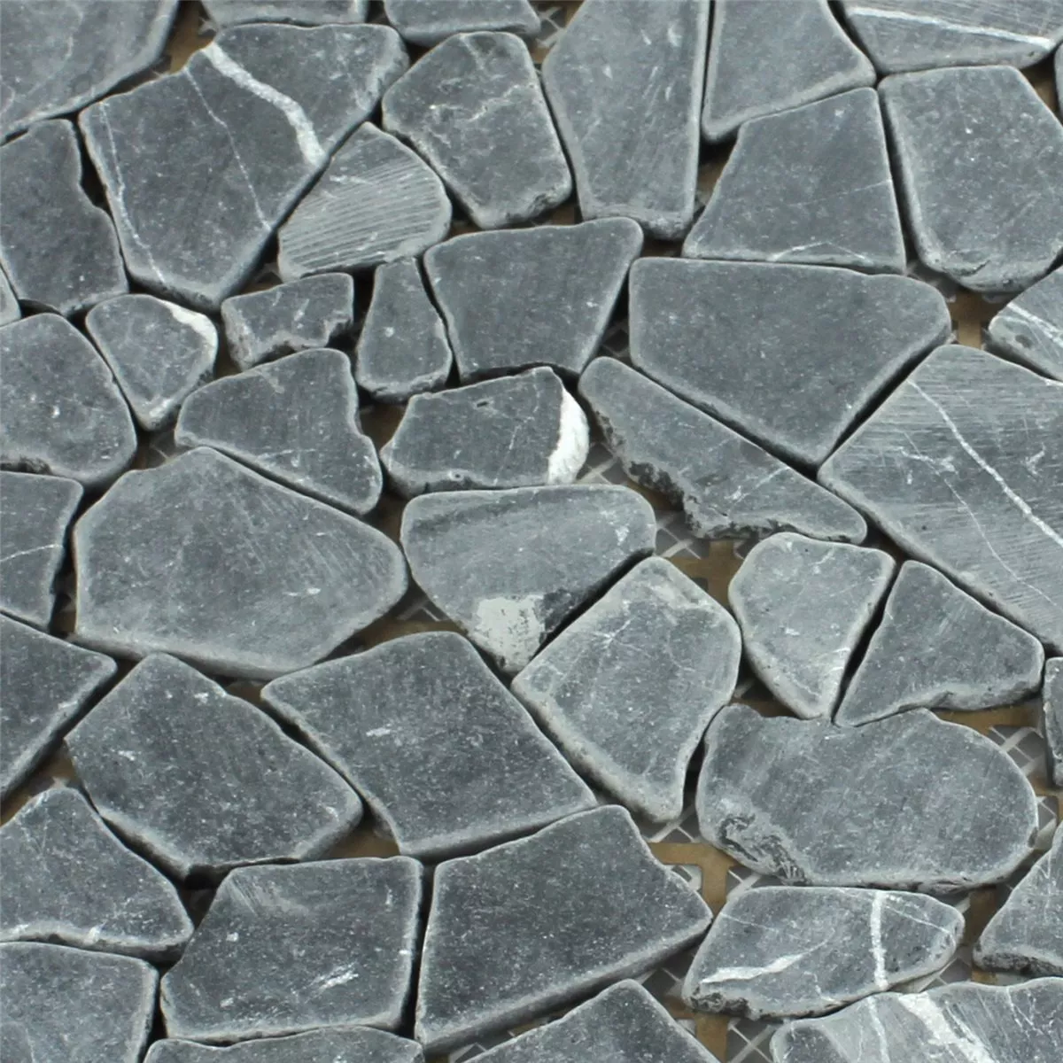Mozaika Marmur Łamany Nero Carrara Mozaika Marmur Łamany Nero Carrara
