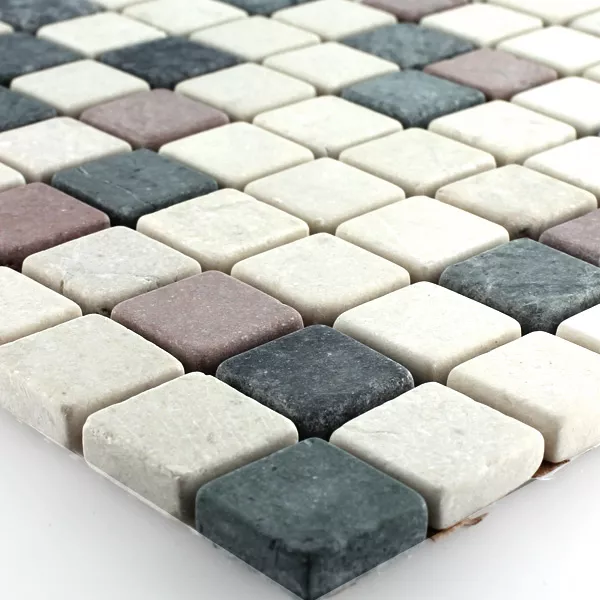 Mozaika Marmur Kolorowy Mix 20x20x7mm Mozaika Marmur Kolorowy Mix 20x20x7mm