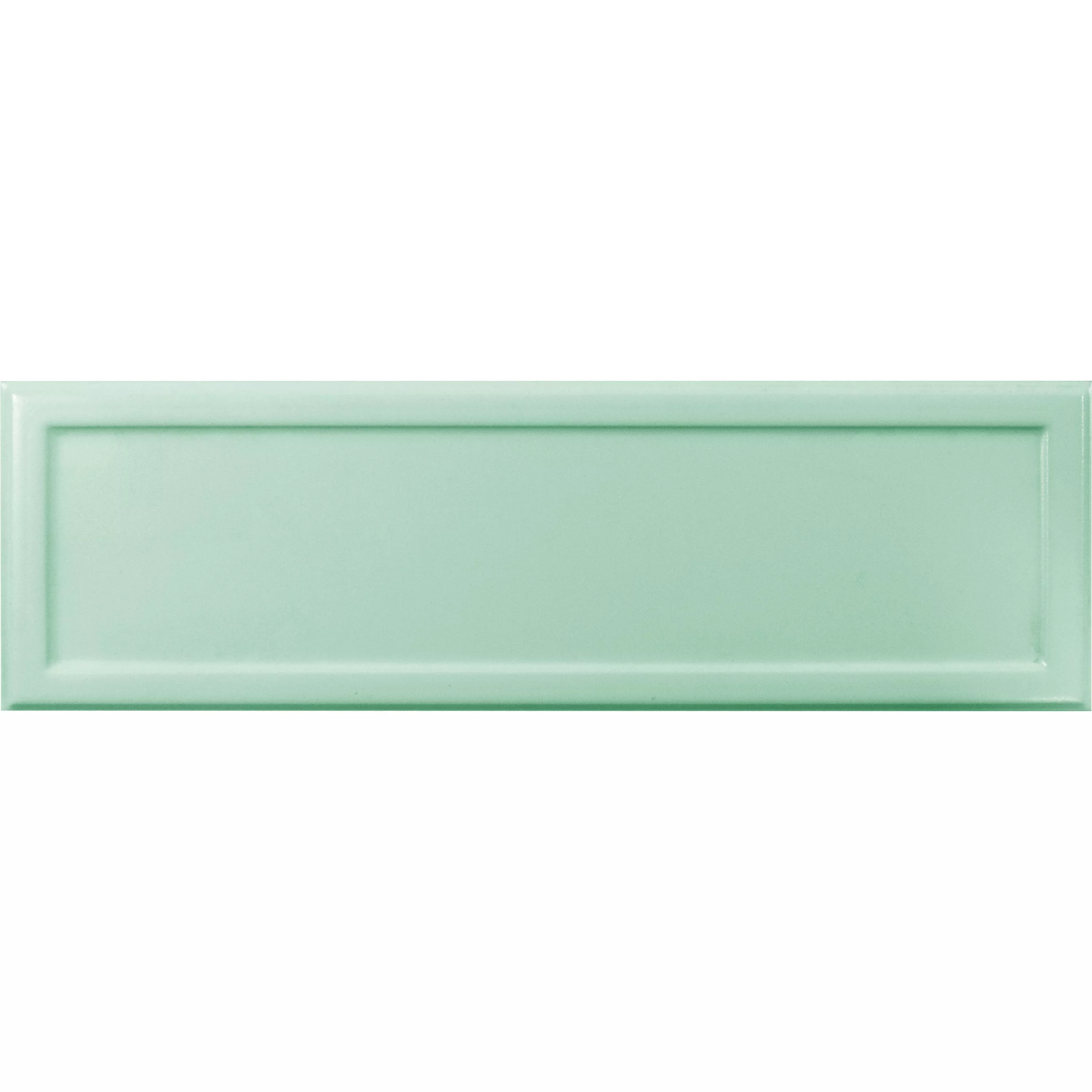 Metro Płytki Ścienne Kennedy 10x30cm Zielony Metro Płytki Ścienne Kennedy 10x30cm Zielony