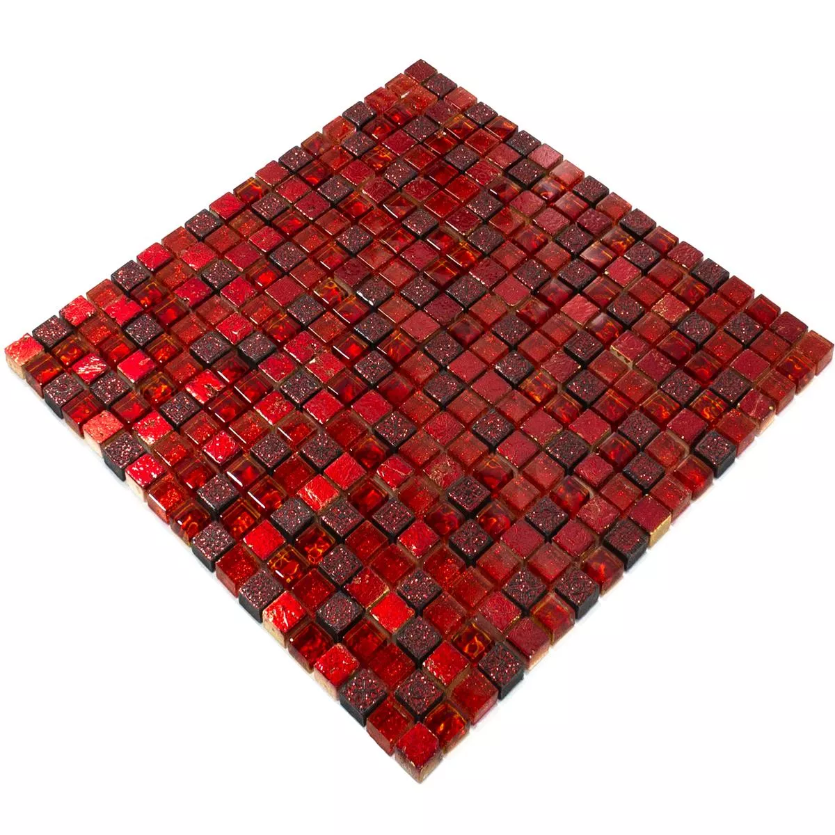Mozaika Szklana Plytka Z Naturalnego Kamienia Cleopatra Czerwone