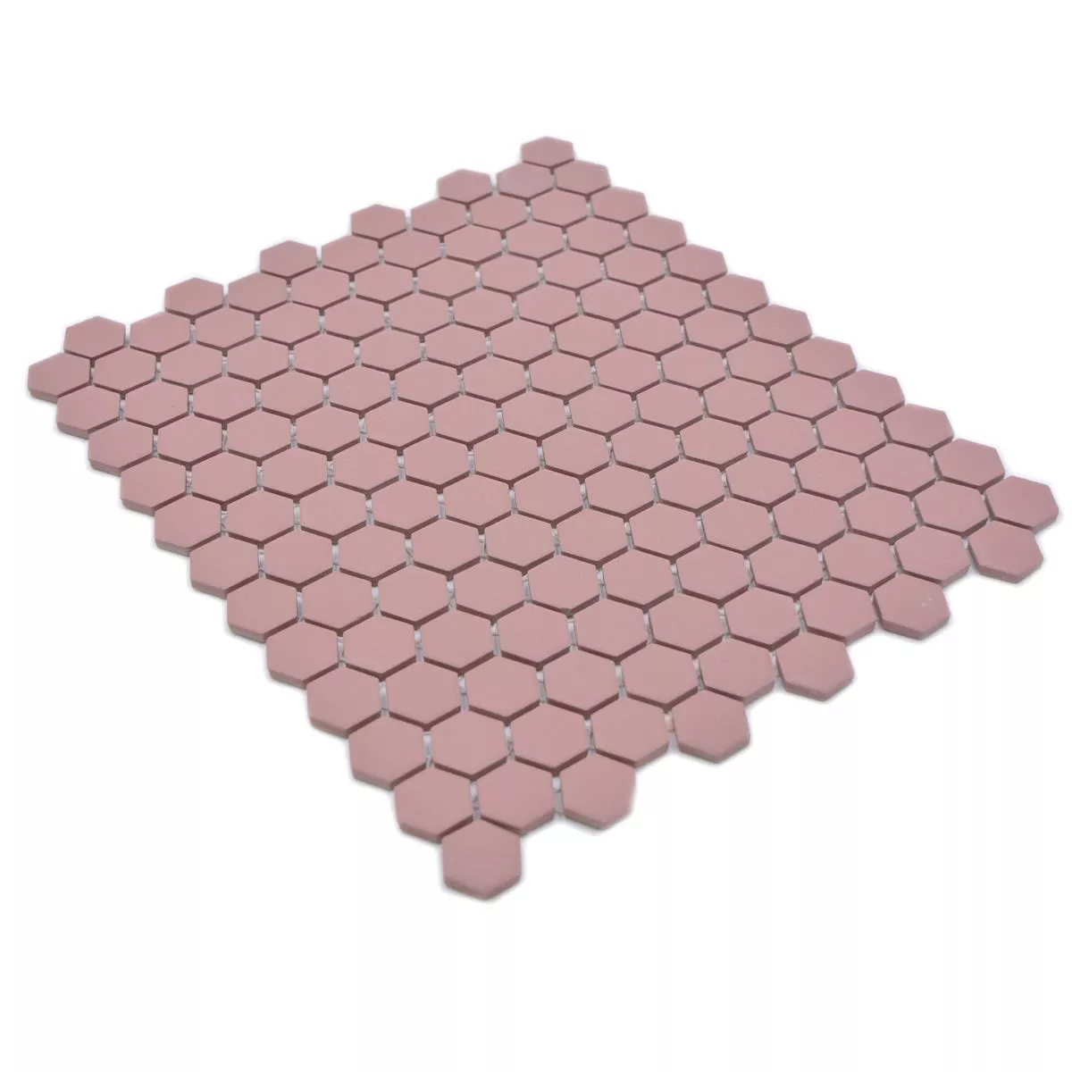 Próbka Mozaika Ceramiczna Bismarck R10B Sześciokąt Terakota H23