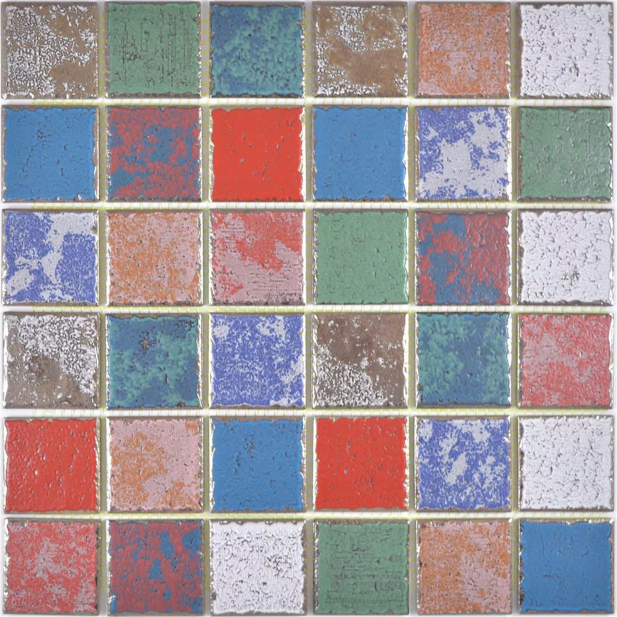 Ceramika Mozaika Oriente Retro Optyka Kolorowy