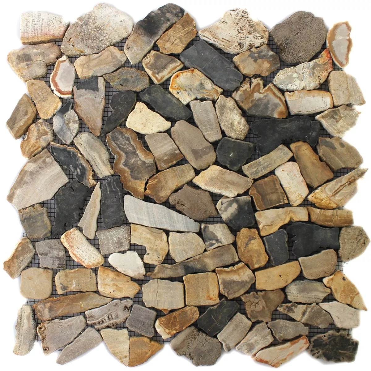 Próbka Mozaika Marmur Łamany Antyk Oak