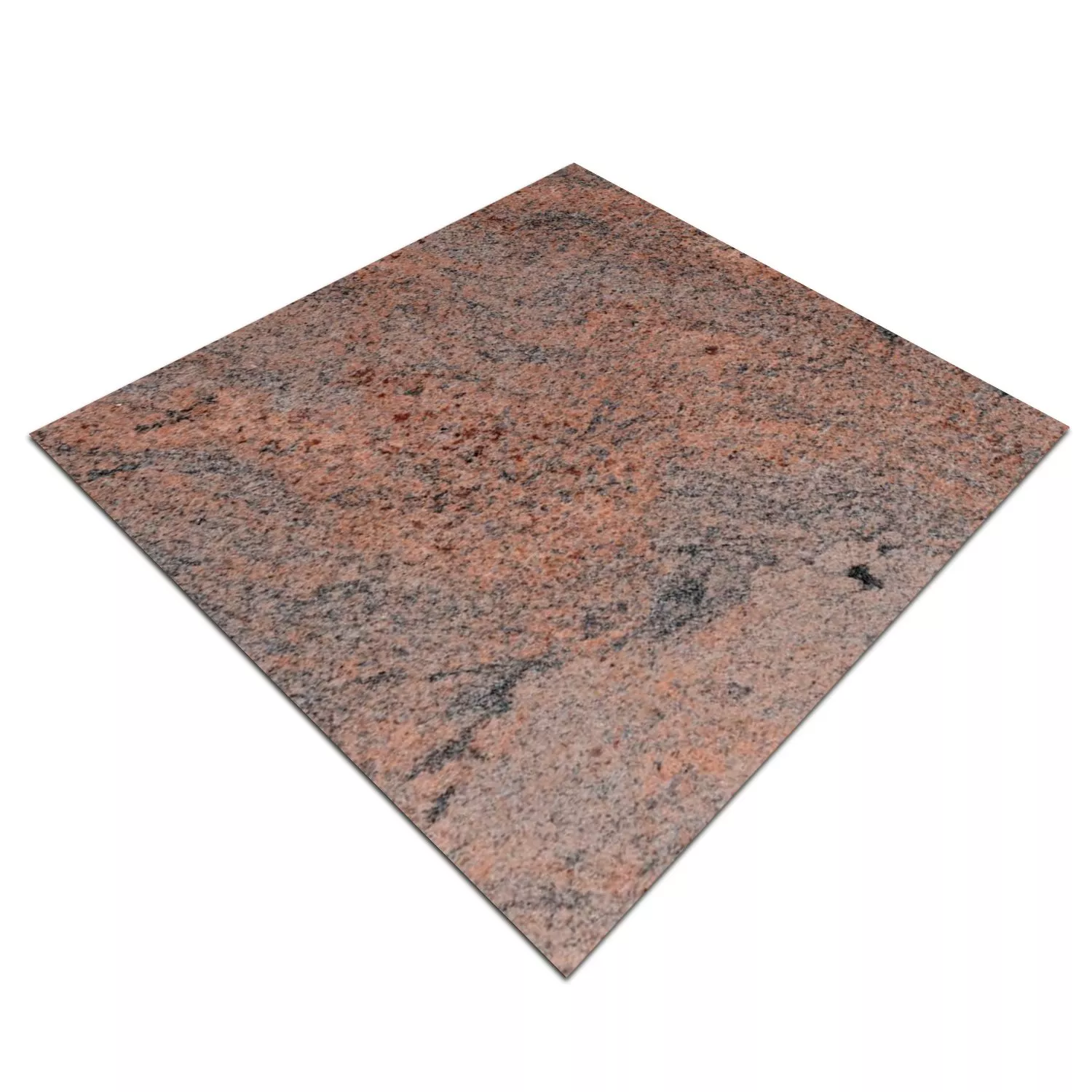 Plytka Z Naturalnego Kamienia Granit Multicolor Red Polerowany 30,5x30,5cm