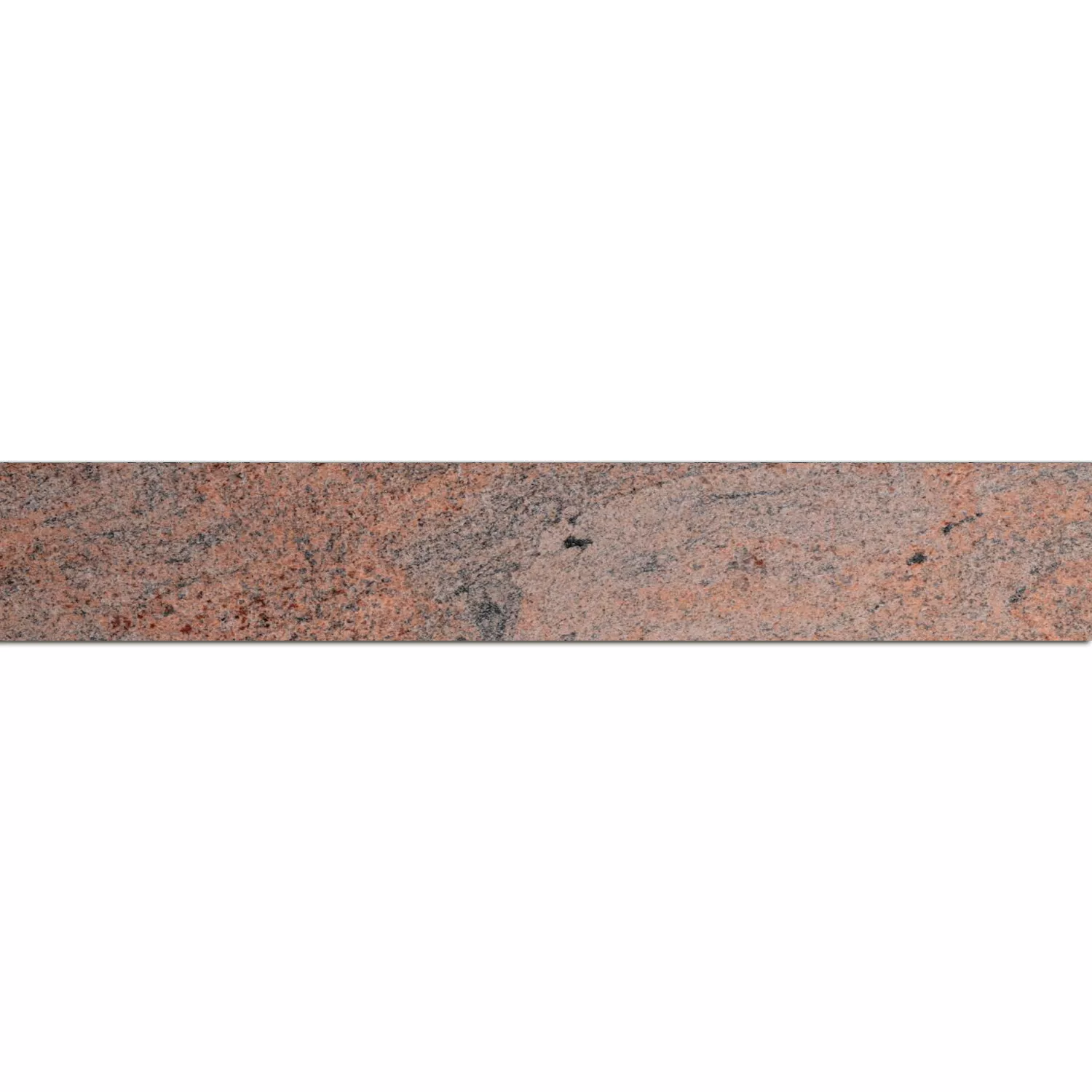 Plytka Z Naturalnego Kamienia Granit Cokół Multicolor Red