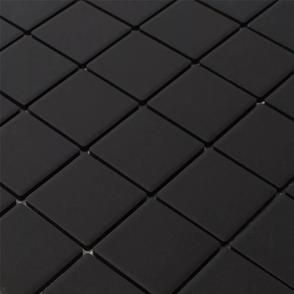 Mozaika Ceramiczna Miranda Czarny Antypoślizgowe Bez Glazury Q47