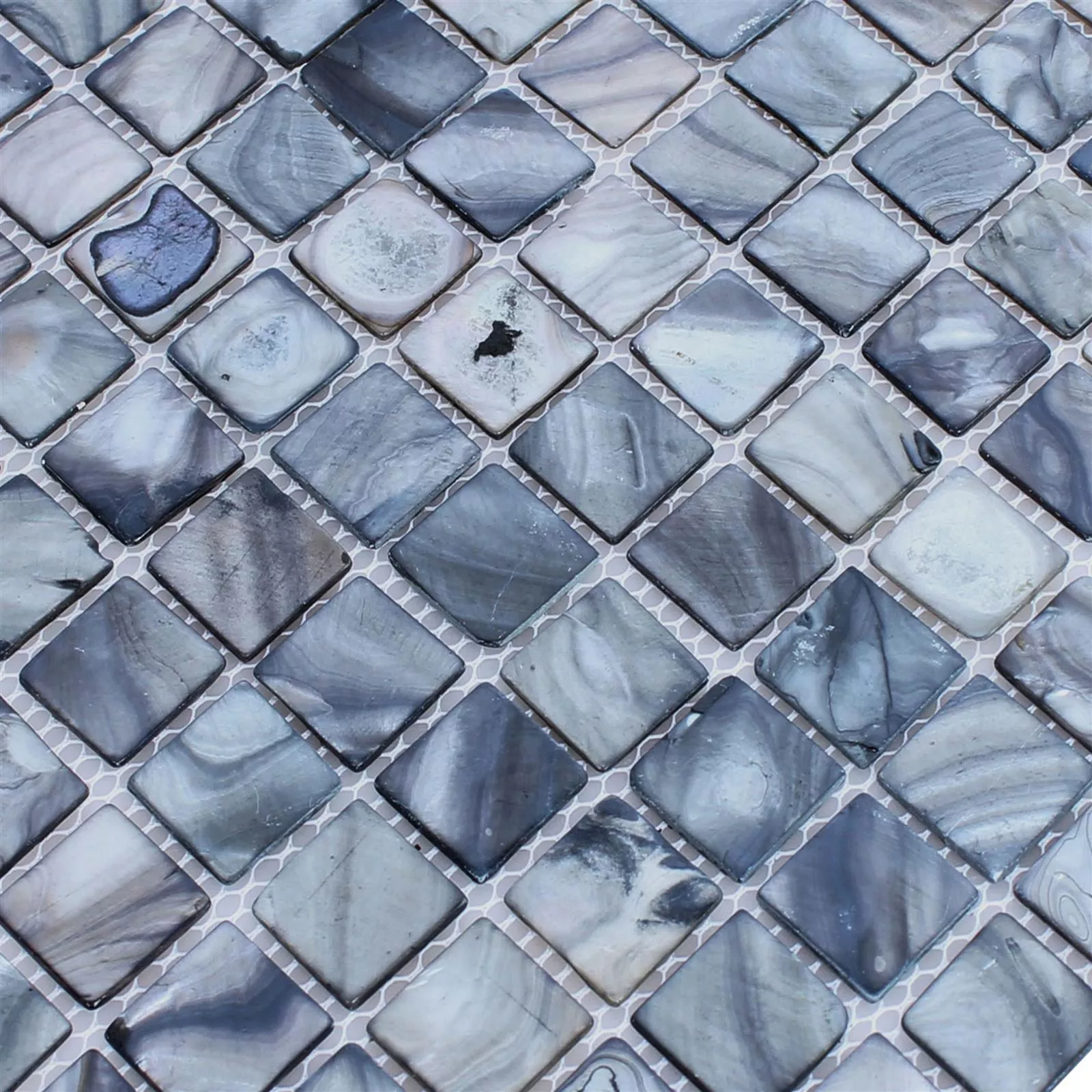 Mozaika Szkło Masa Perłowa Efekt Shell