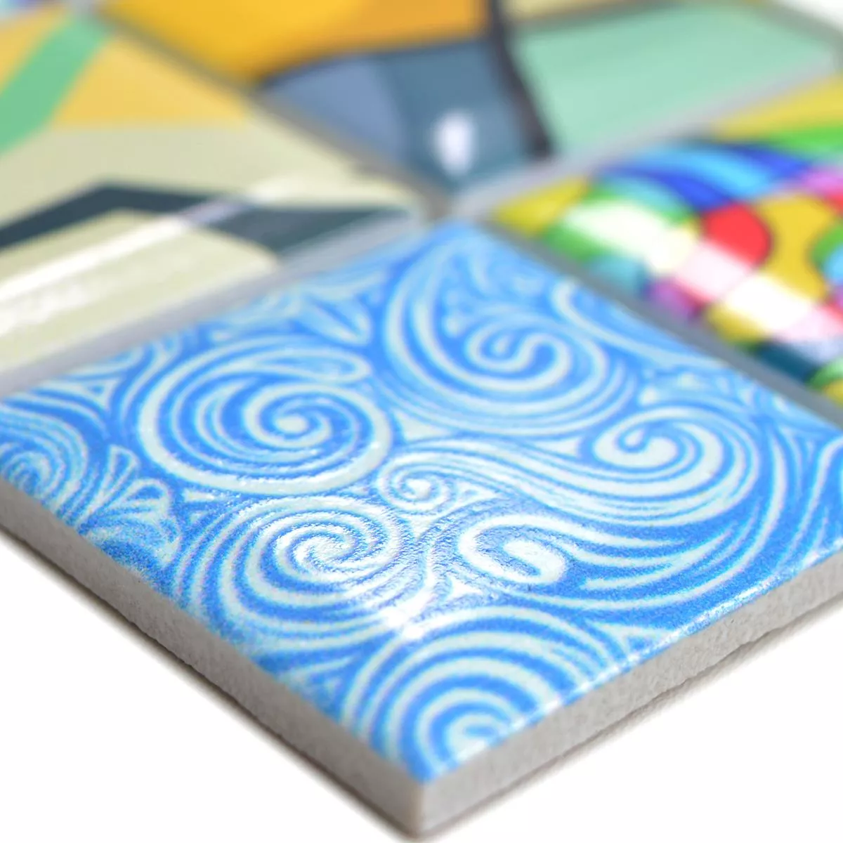 Próbka Ceramika Mozaika Achilles Optyka Pop Artu Kolorowy