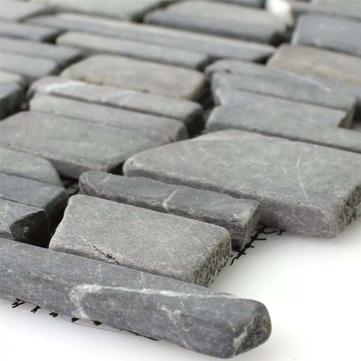 Mozaika Marmur Kamień Naturalny Brick Neromarquina