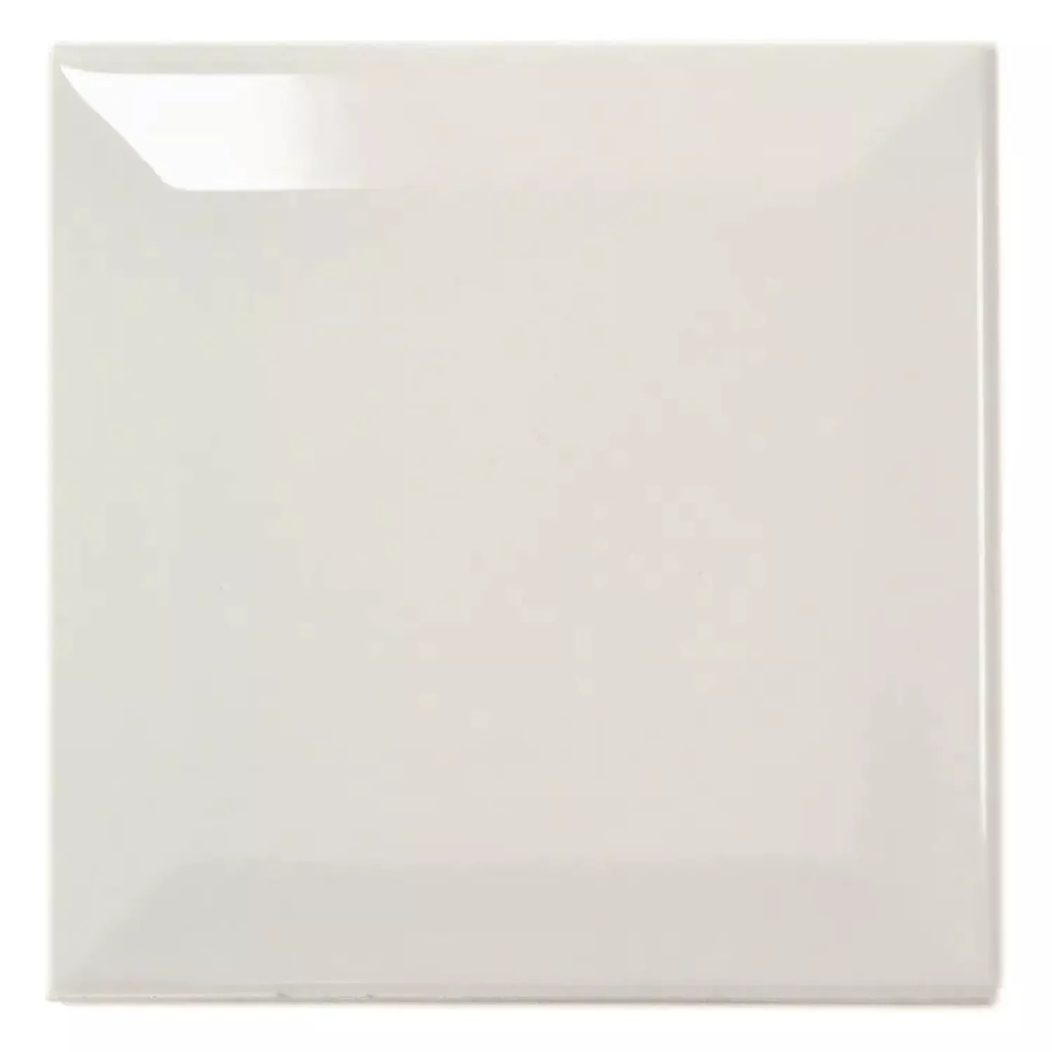 Kafelek metra Szary Błyszczący 10x10 cm Z Faset Catarina Perla
