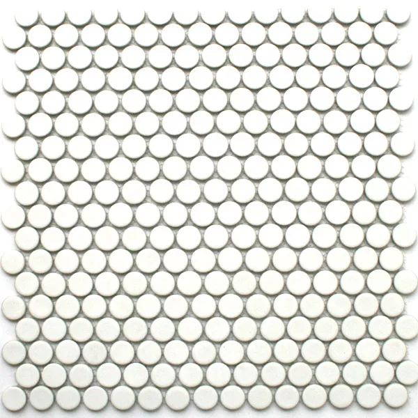 Mozaika Ceramika Drop Biały Uni