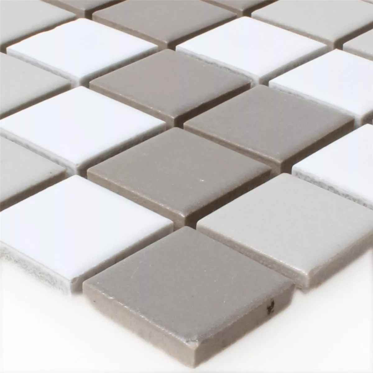 Próbka Mozaika Ceramika Biały Szary Antracyt Mix