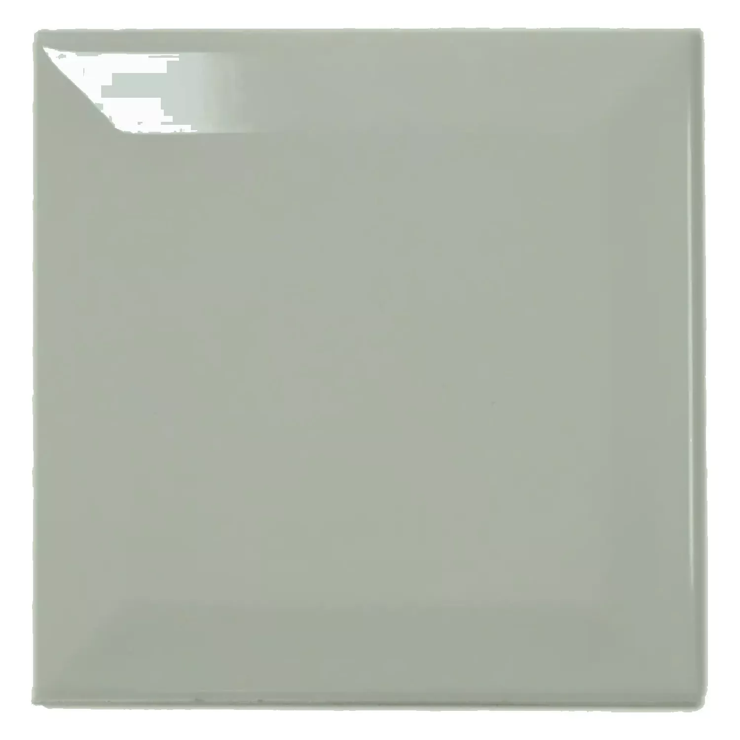 Kafelek metra Zielony Błyszczący 10x10 cm Z Faset Catarina Sage