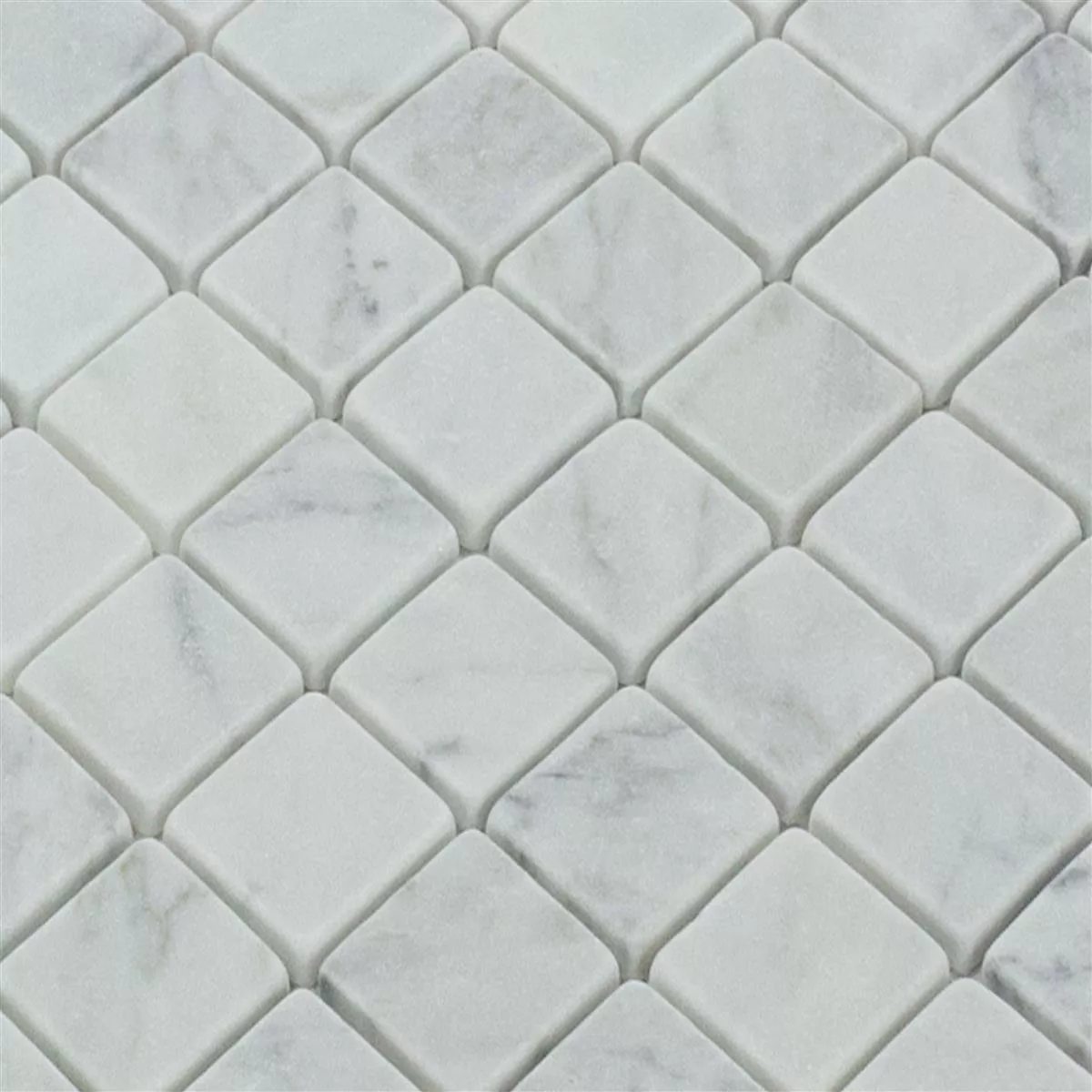 Marmur Kamień Naturalny Mozaika Płytki Venantius Biały