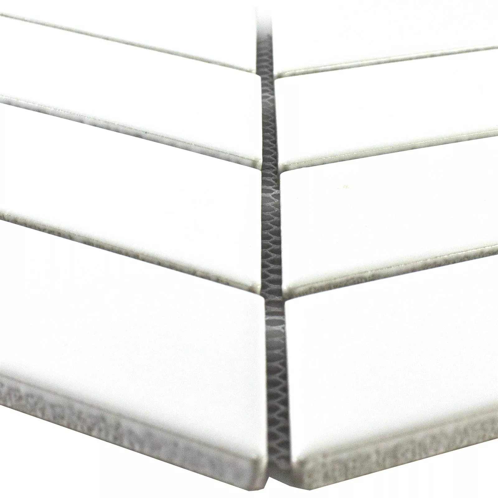 Ceramika Mozaika Artesia Kości Ryb Biały Matowy Ceramika Mozaika Artesia Kości Ryb Biały Matowy