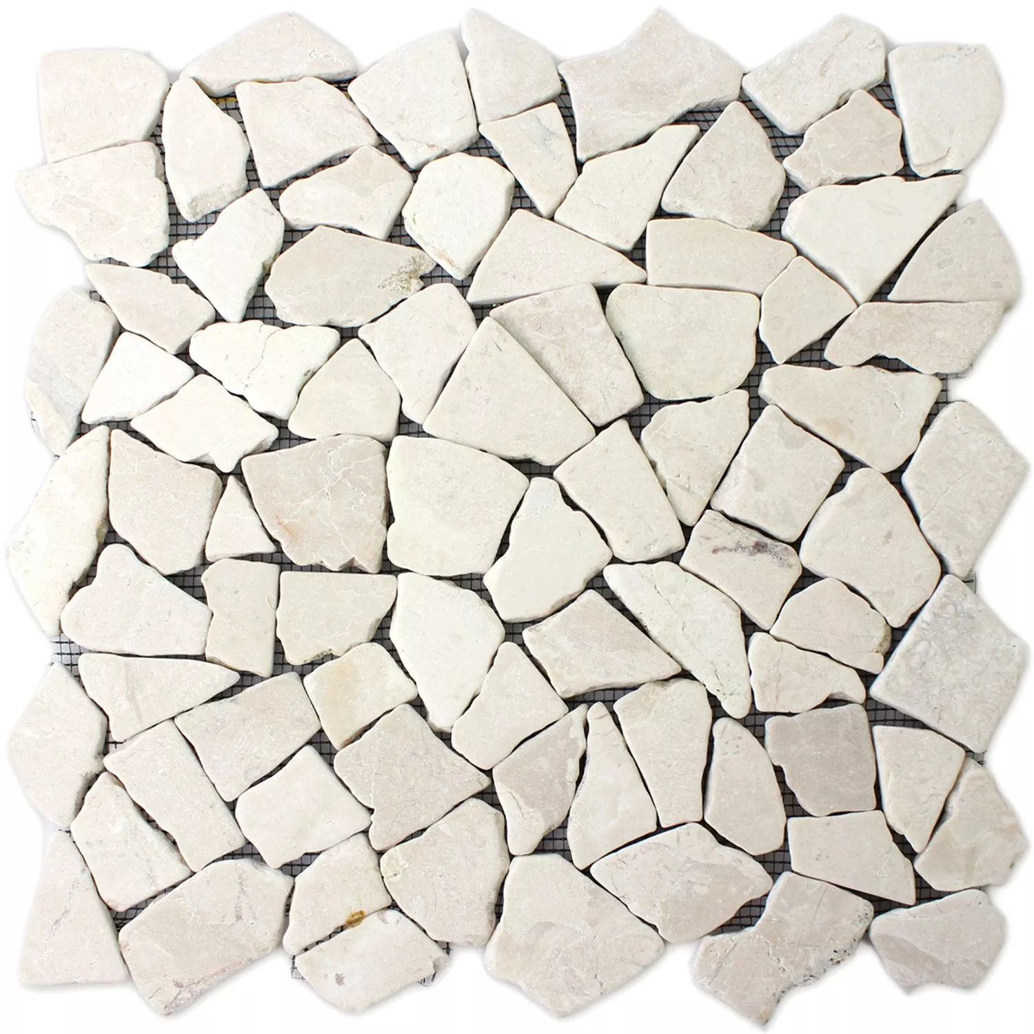 Mozaika Marmur Łamany Biancone