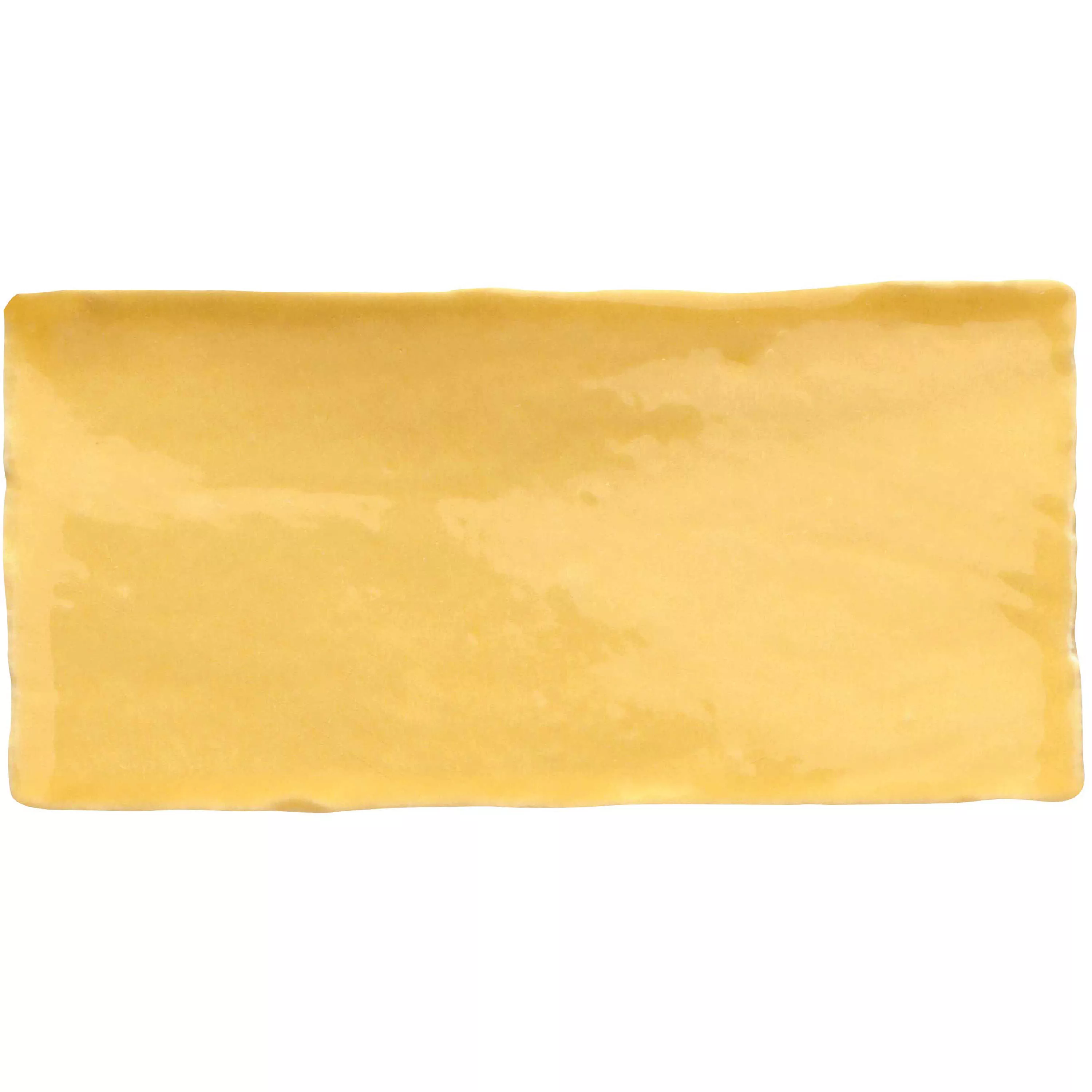 Próbka Płytki Ścienne Algier Wykonane Ręcznie 7,5x15cm Żółty