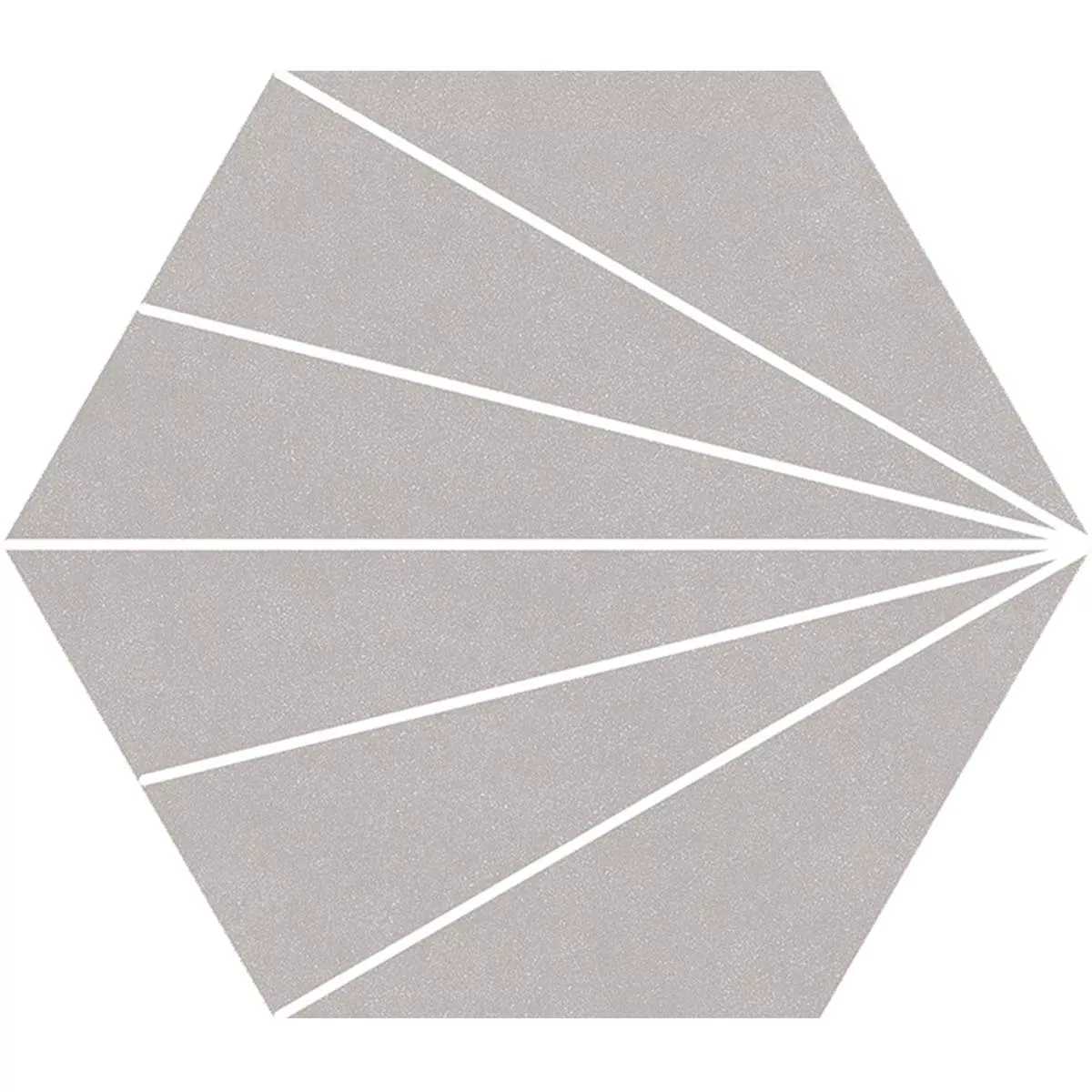 Gres Płytki Millennium Sześciokąt 3D Optyka Jasnoszary 22,5 x 25,9cm Gres Płytki Millennium Sześciokąt 3D Optyka Jasnoszary 22,5 x 25,9cm