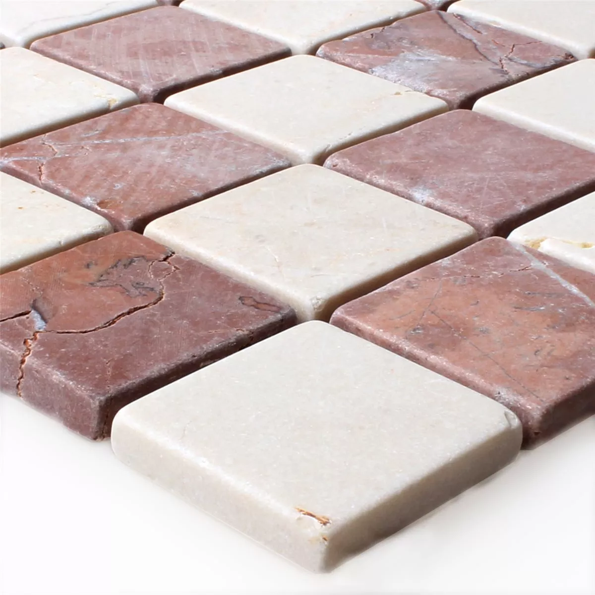 Mozaika Kamień Naturalny Marmur Random 32x32x8mm