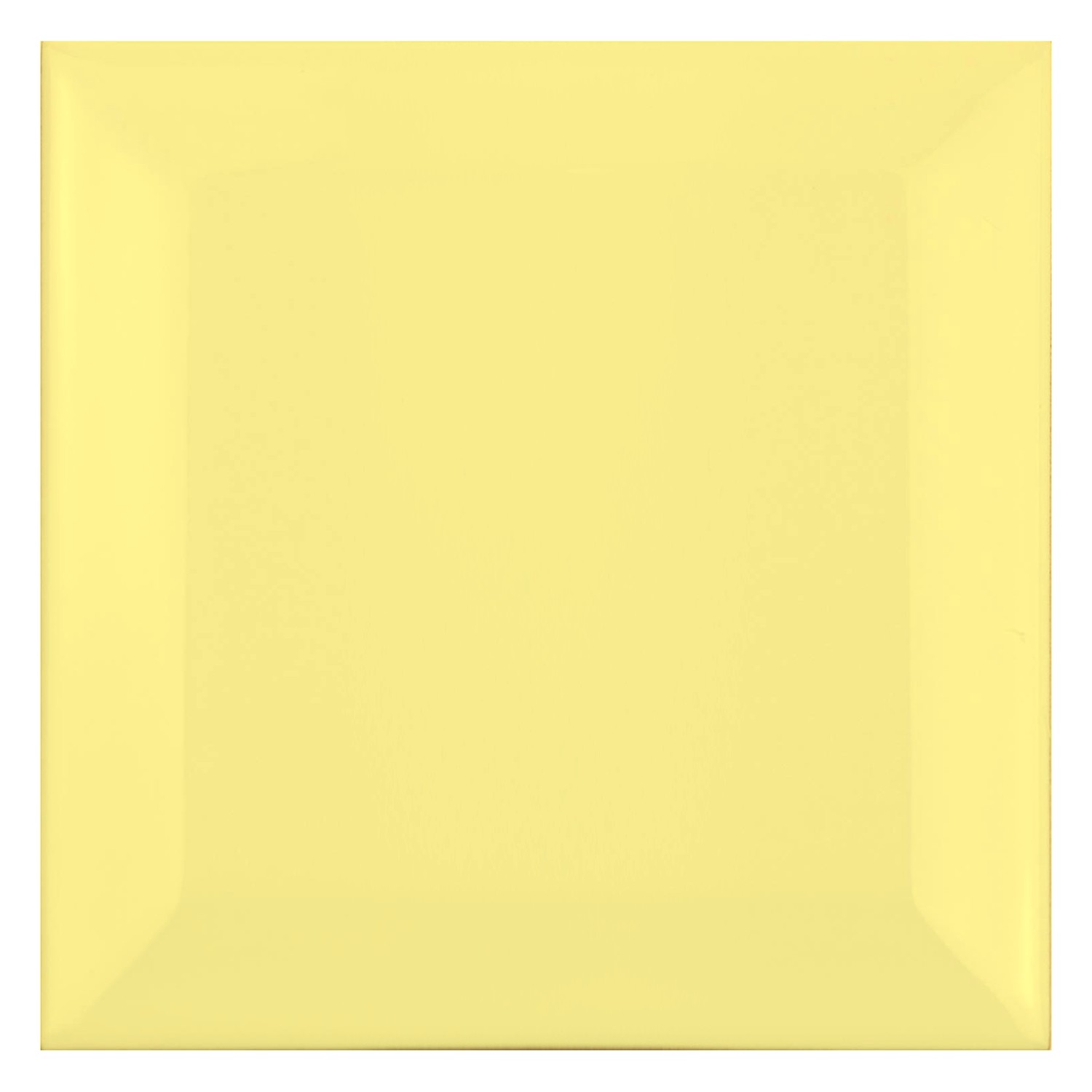 Kafelek metra Żółty Matowy 10x10 cm Z Faset Catarina Amarillo
