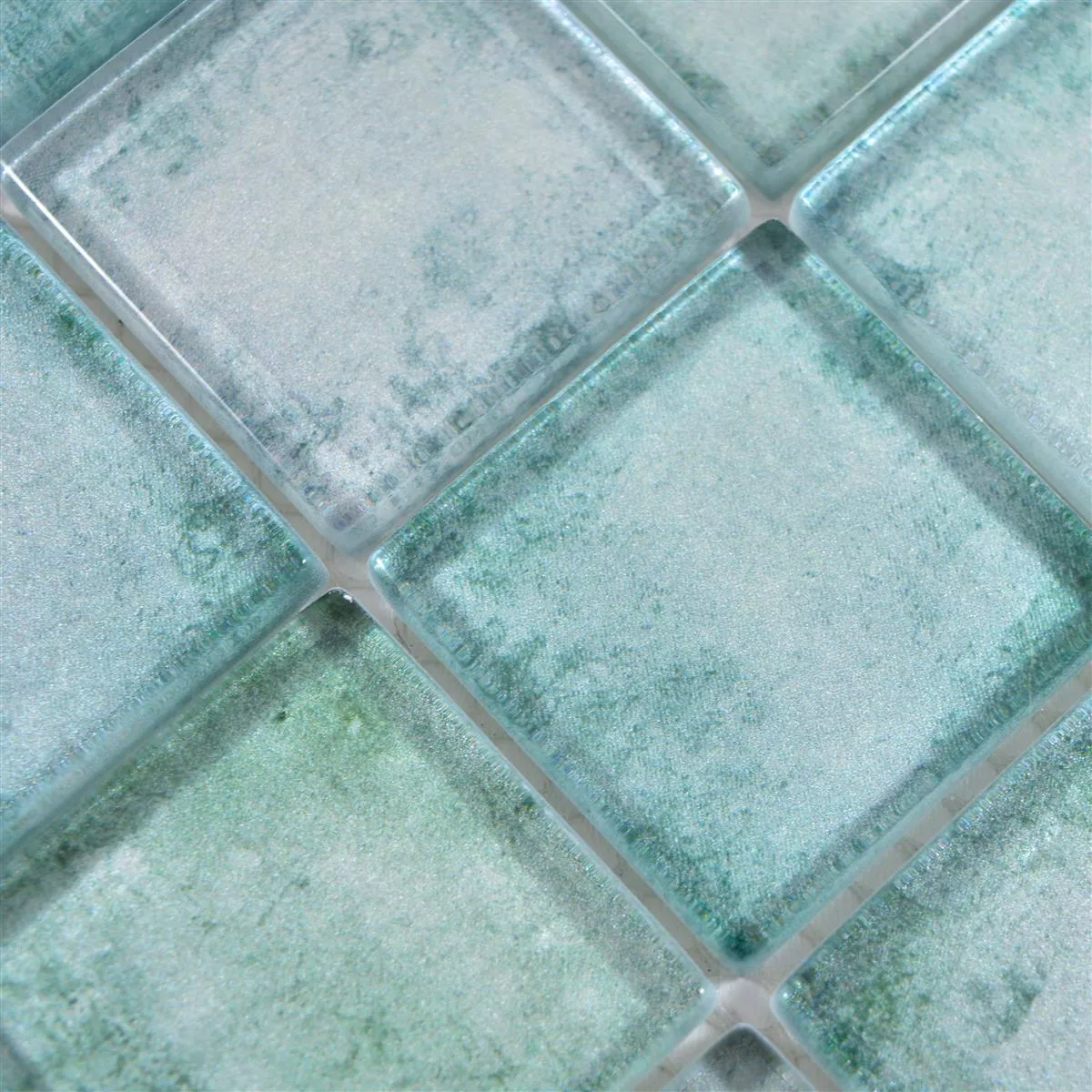Mozaika Szklana Płytki Clementine Zielony
