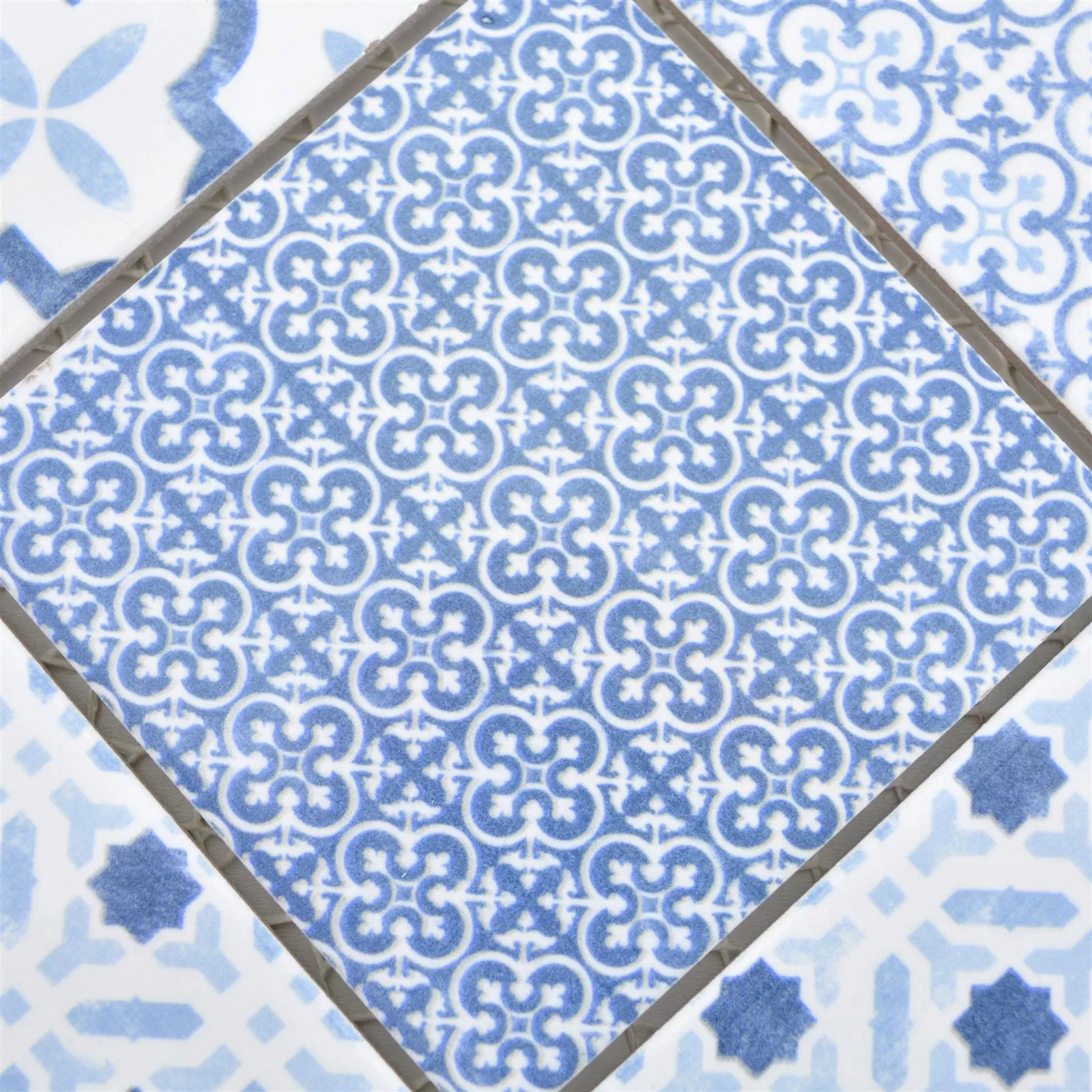 Ceramika Mozaika Romantica Retro Blue