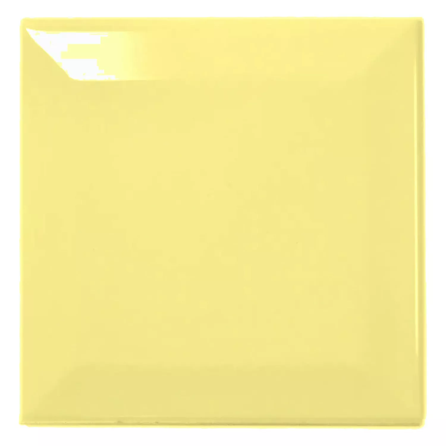 Kafelek metra Żółty Błyszczący 10x10 cm Z Faset Catarina Amarillo