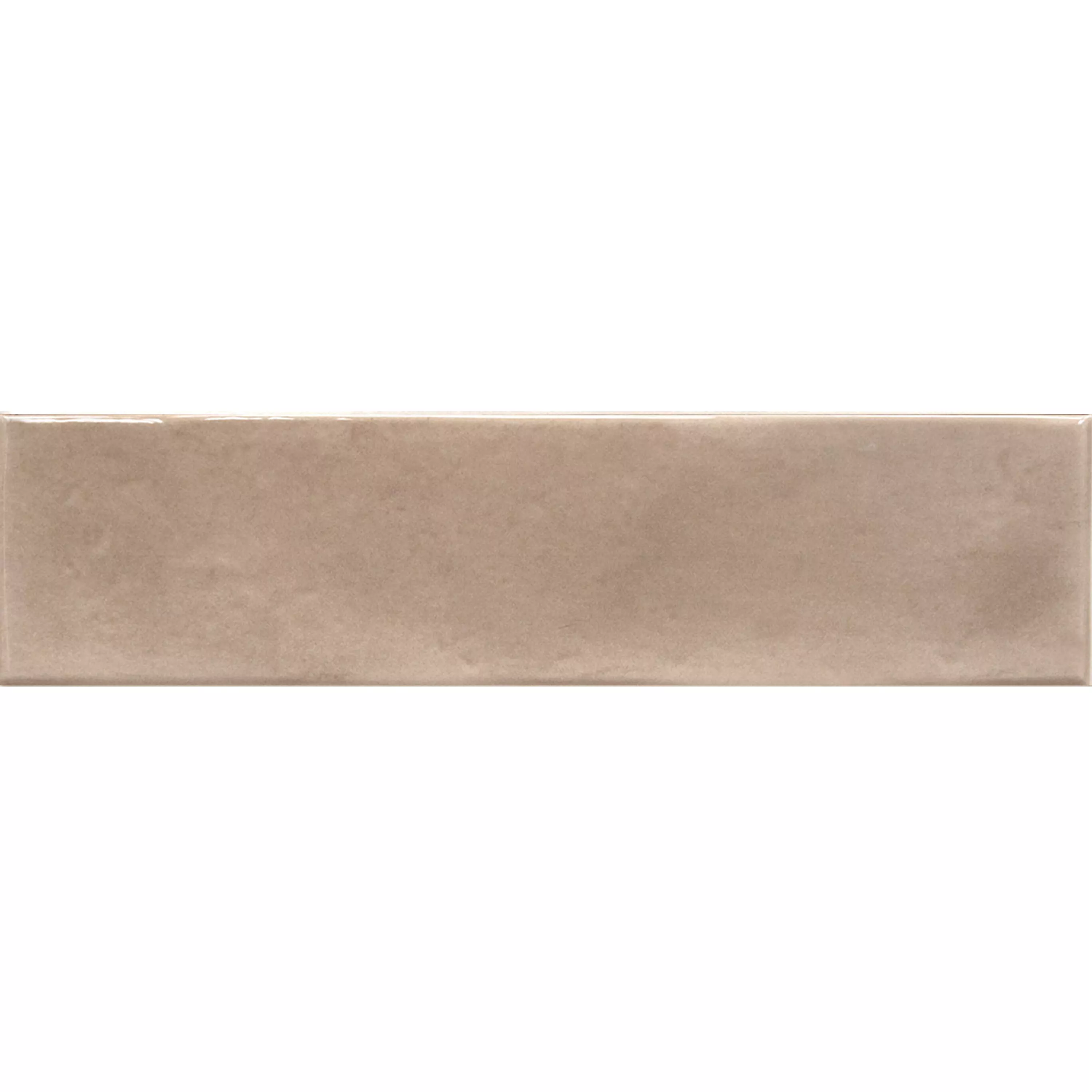Płytki Ścienne Conway Karbowany 7,5x30cm Jasnobrązowy