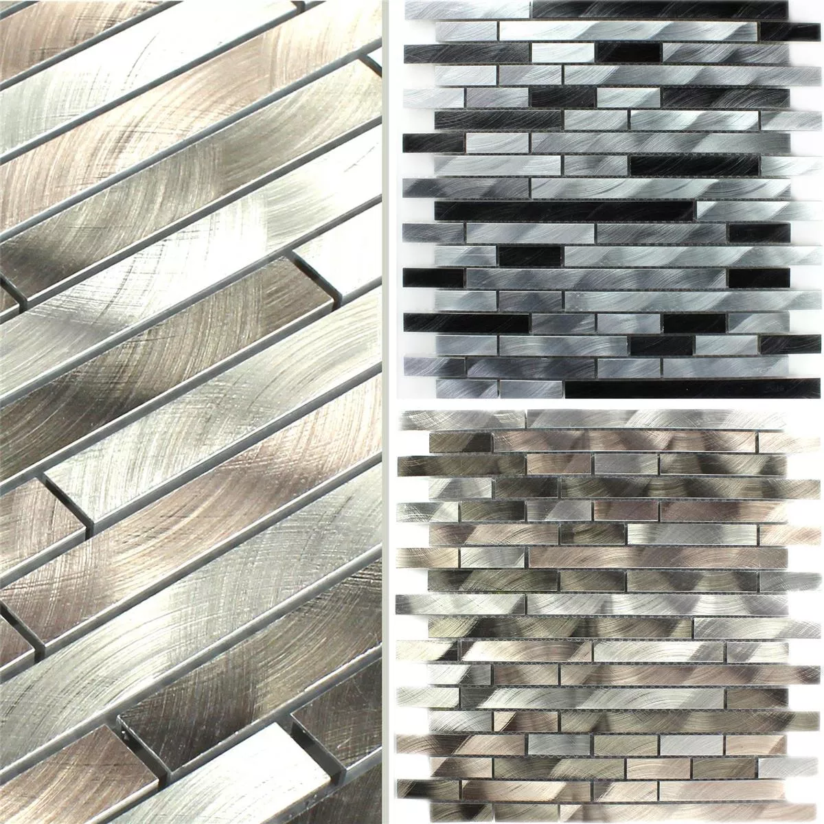 Próbka Mozaika Aluminium Metal Sahara