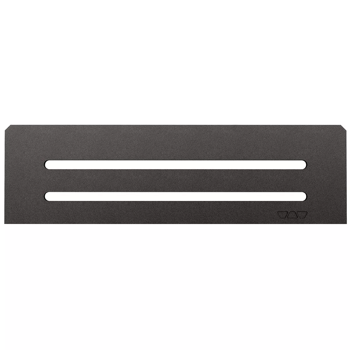 Półka ścienna wnękowa Schlüter prostokątna 30x8,7cm Wave antracyt