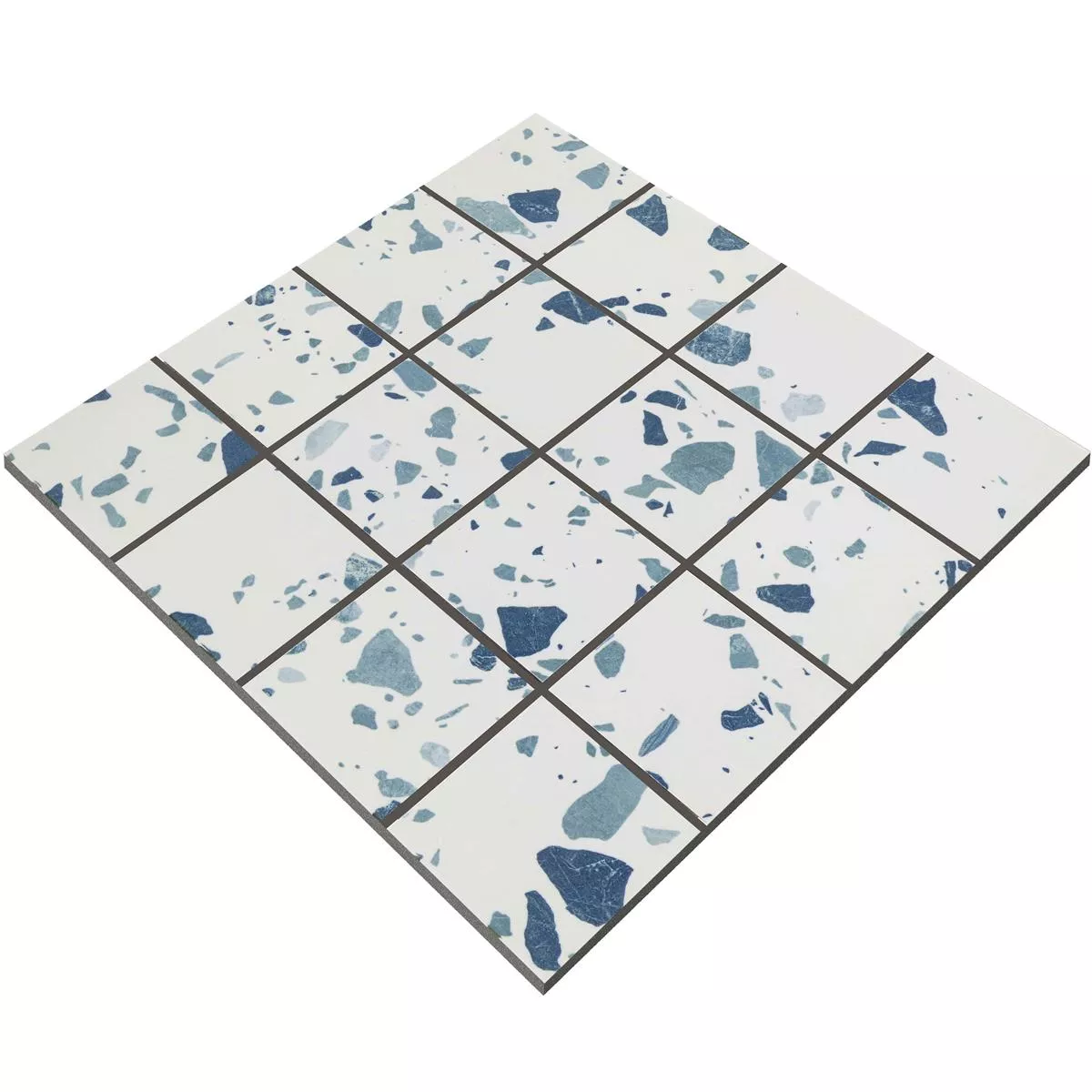 Próbka Mozaika Ceramiczna Płytki Liberty Niebieski 73x73mm