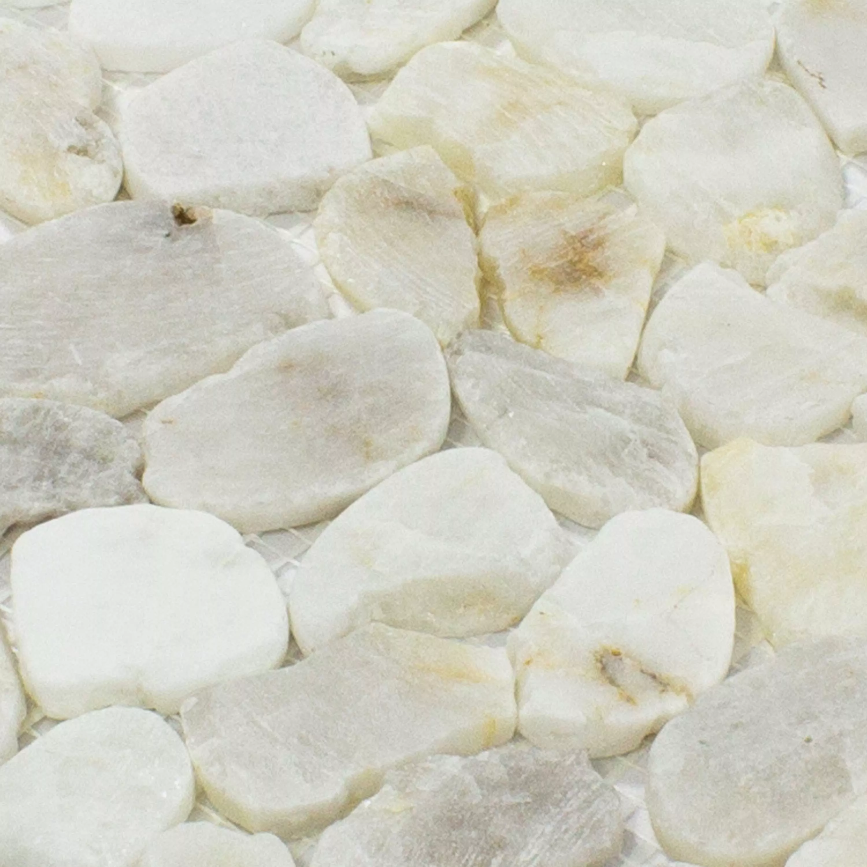 Kamień Otoczak Mozaika Kamień Naturalny Riva Biały