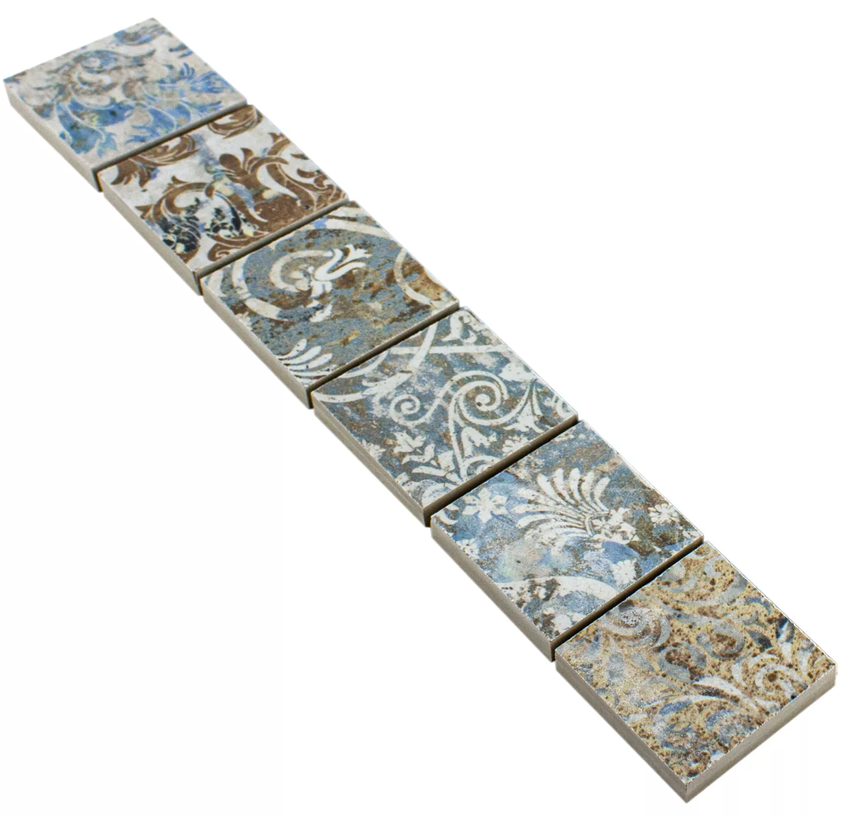 Gres Listwa Jordan Kolorowy 47x47mm Gres Listwa Jordan Kolorowy 47x47mm