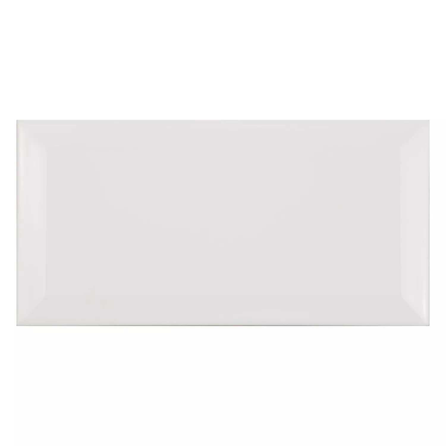 Kafelek metra Biały Matowy 10x20 cm Z Faset Jasper Blanco