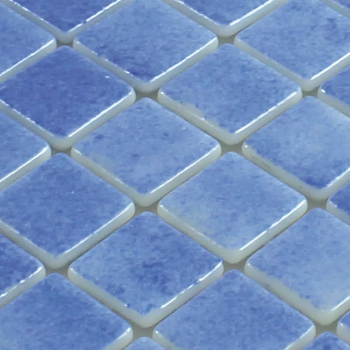 Próbka Szkło Basenowa Mozaika Lagune R11C Niebieskie Niebo
