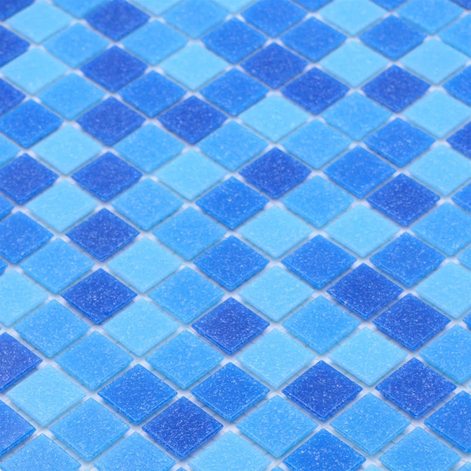 Basenowa Mozaika North Sea Niebieski Jasnoniebieski Mix
