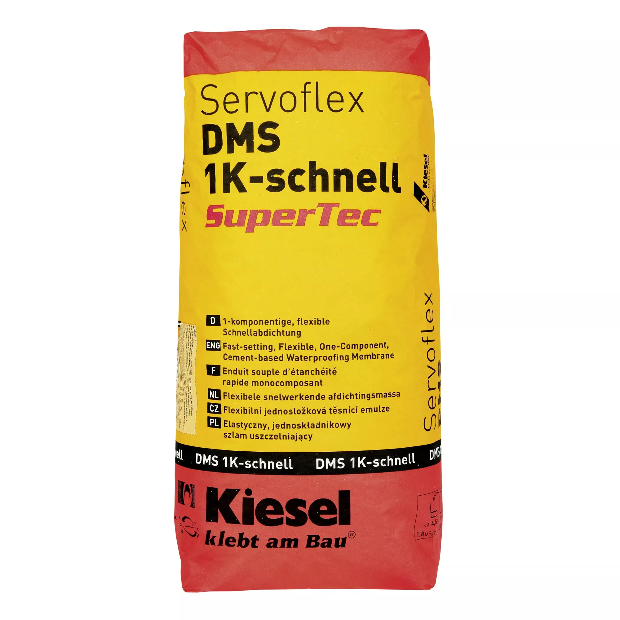 Kiesel Servoflex DMS 1K Fast SuperTec - Elastyczne Szybkie Uszczelnienie (15KG)