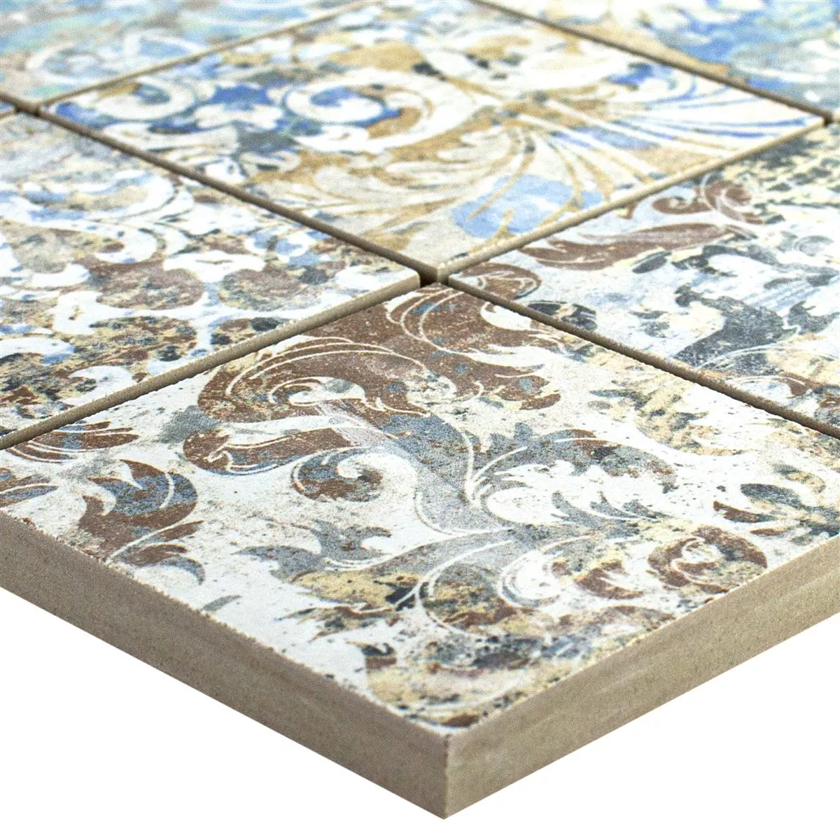 Mozaika Ceramiczna Płytki Patchwork Kolorowy 71x71mm Mozaika Ceramiczna Płytki Patchwork Kolorowy 71x71mm