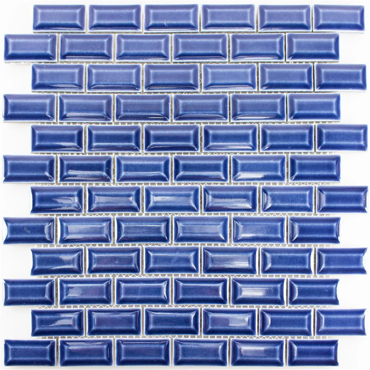 Mozaika Ceramiczna Płytki Organica Metro Niebieski