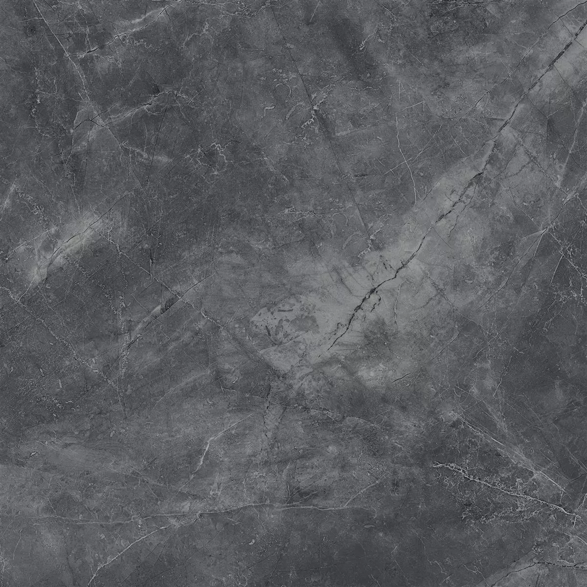 Angola Polerowany Czarny 60x60 cm