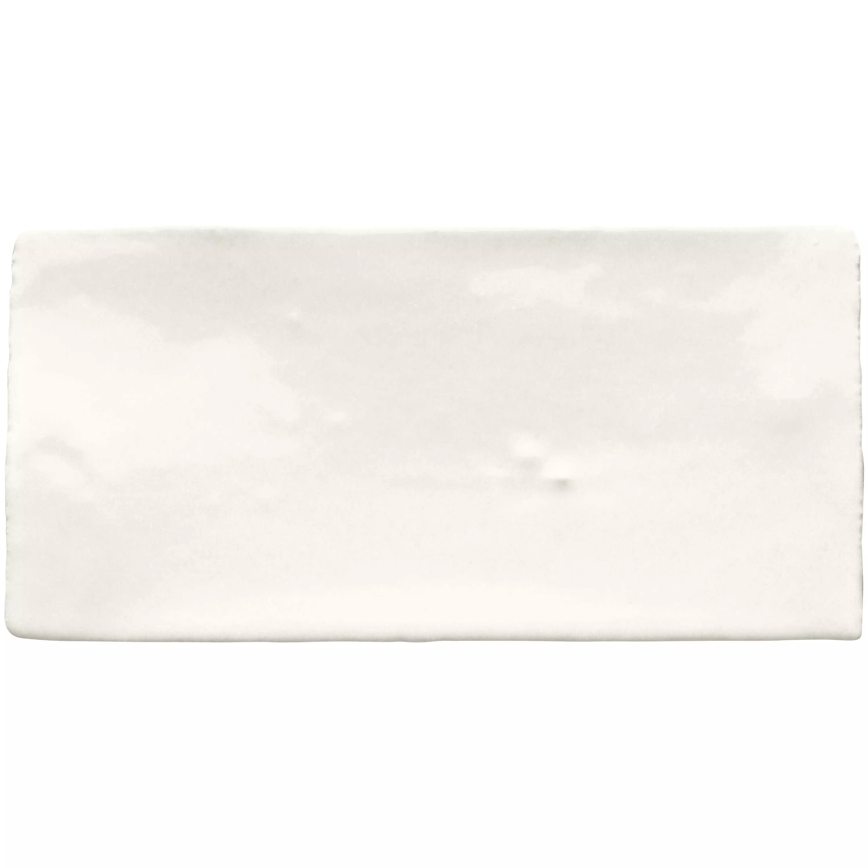 Próbka Płytki Ścienne Algier Wykonane Ręcznie 7,5x15cm Biały