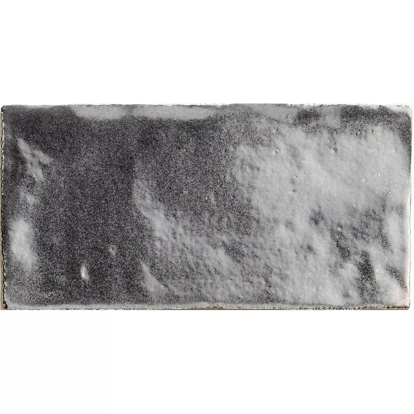 Próbka Płytki Ścienne Algier Wykonane Ręcznie 7,5x15cm Srebrny