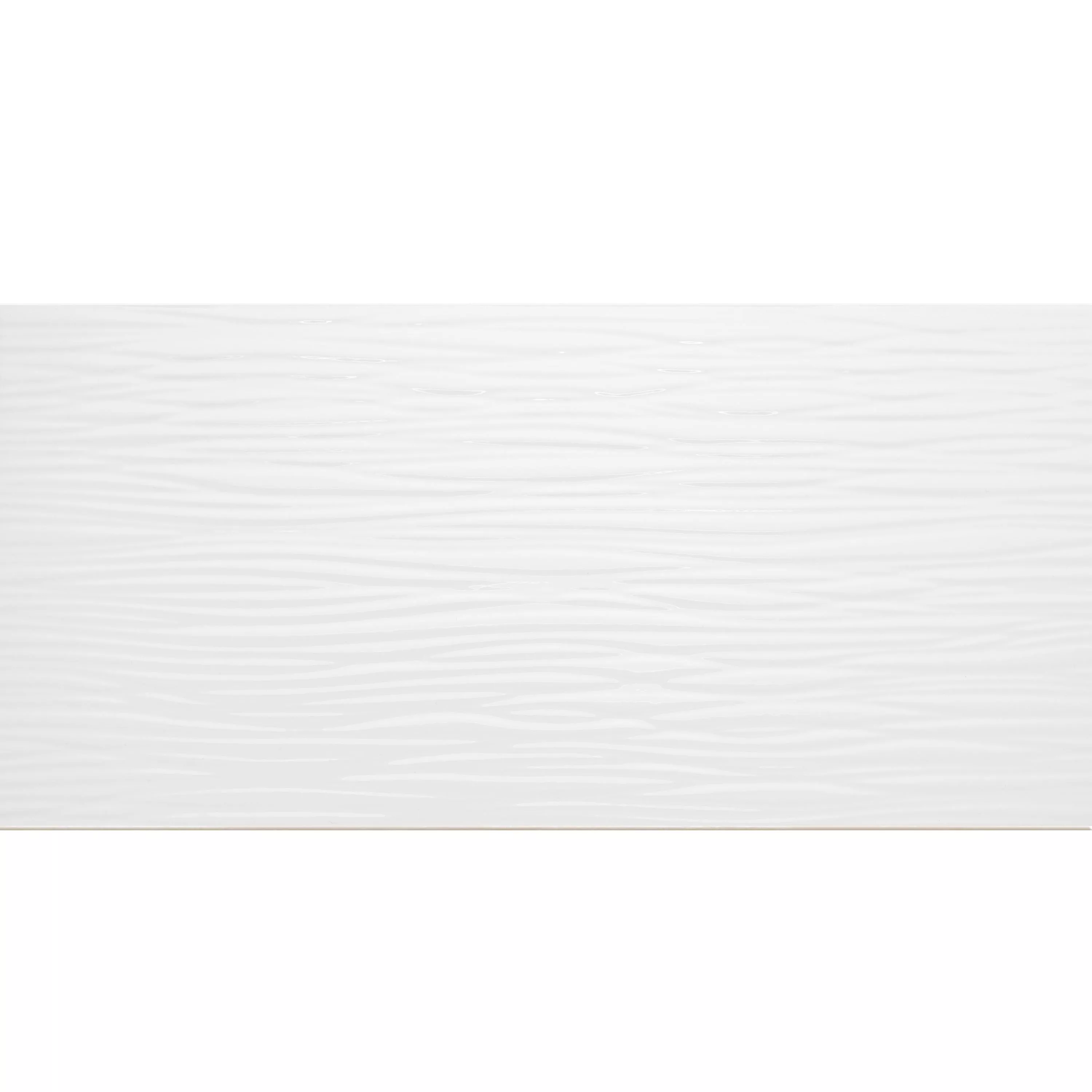 Próbka Płytki Ścienne Norway Strukturalny Błyszczący 25x50cm Biały