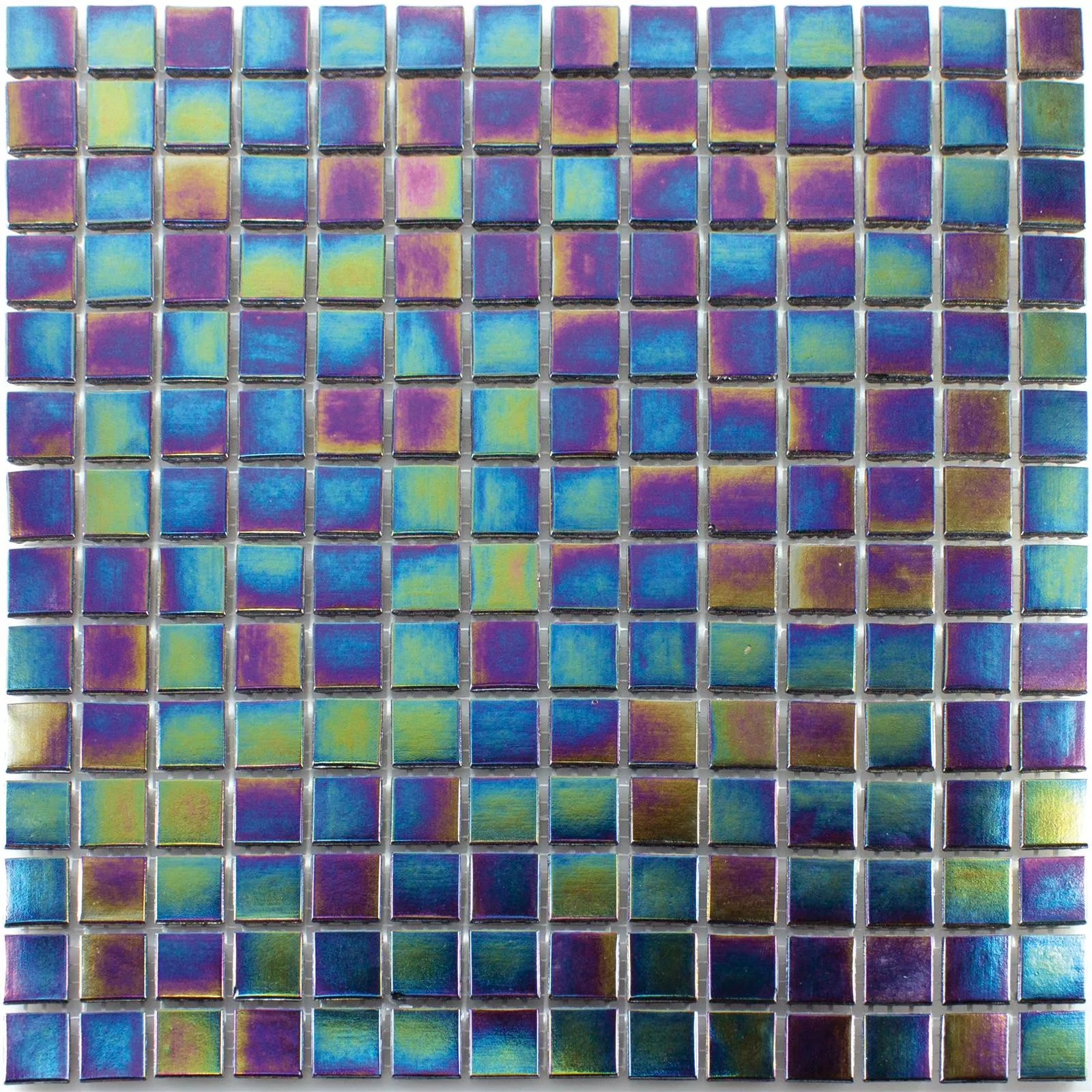 Mozaika Szklana Williams Masa Perłowa Efekt Zielony Czarny