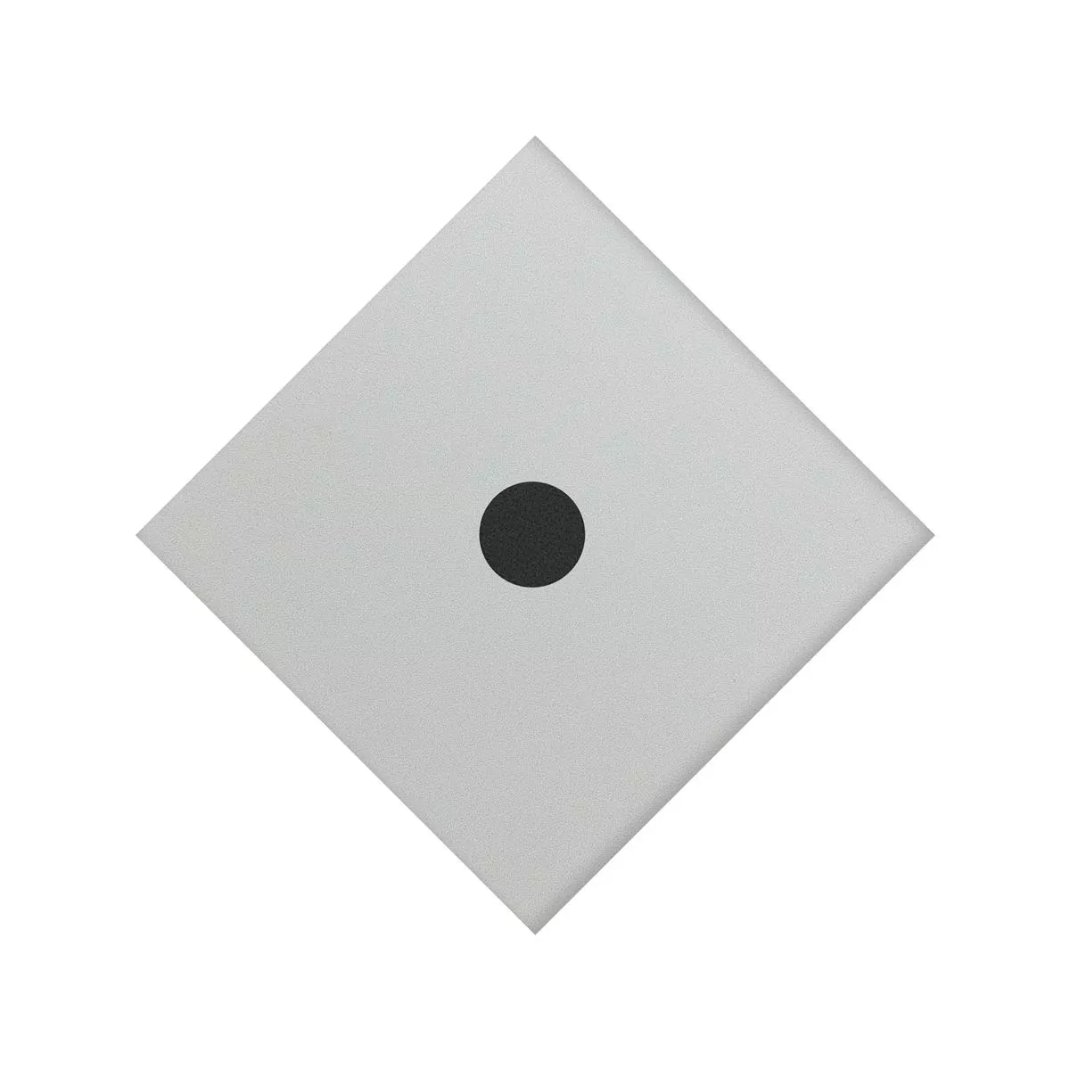 Gres Płytki Genexia Czarny Biały Decor 3 Rozeta  4,6x4,6cm